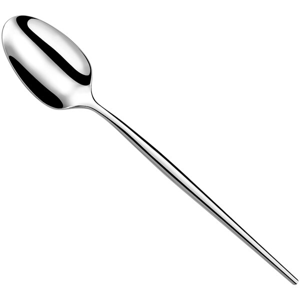 An Amefa Soprano stainless steel tablespoon with a long handle.