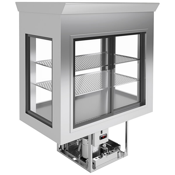 REFRIGERATED DROP-IN DISPLAY CASE, PASS-THRU, 46-1/4" X 30"