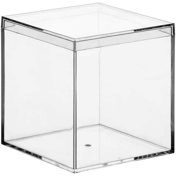 Plastic Cube Box