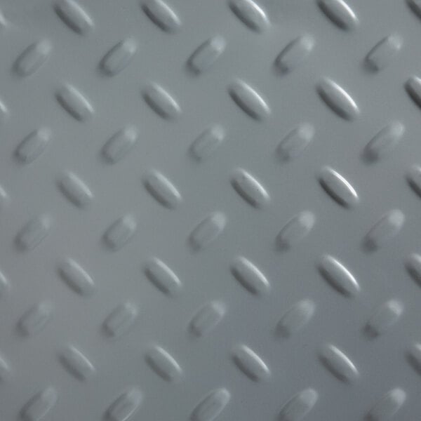 A close up of a Lavex steel U-Boat cart surface with holes.