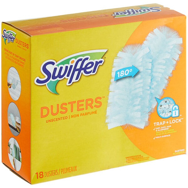 3 BXs of 18 Count Multi Surface Refills Unscented/Lavander Swiffer Dusters 