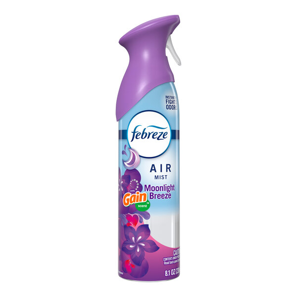 Febreze Air 99319 Gain Moonlight Breeze Scented Air Freshener 8.1 oz. - 6/Case