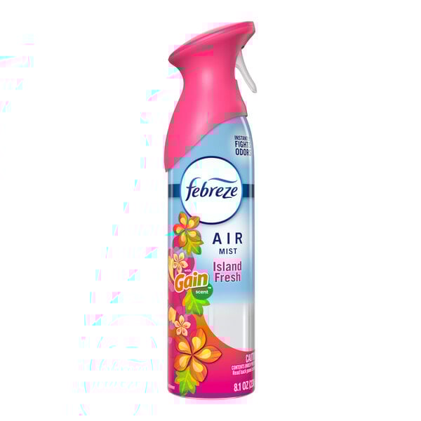 Febreze Air 99340 Gain Island Fresh Scented Air Freshener 8.1 oz. - 6/Case