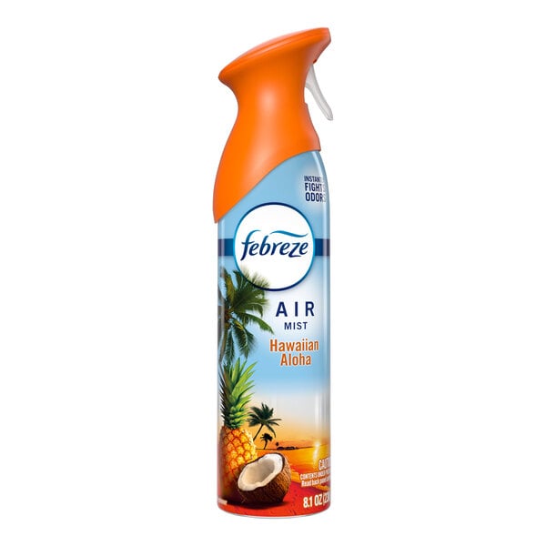 Febreze Air 13855 Hawaiian Aloha Scented Air Freshener 8.1 oz. - 6/Case