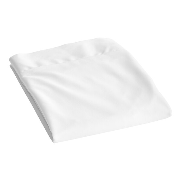 A folded white CleanRest PRO Max pillow protector on a white background.