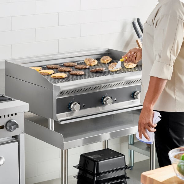 Vollrath CBGMD-36 36" Medium-Duty Radiant Charbroiler - 120,000 BTU