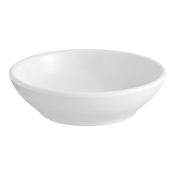 An American Metalcraft white mini melamine bowl.