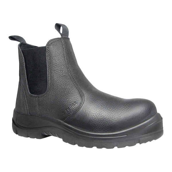 Genuine Grip® 6040 Hercules Men's Size 10.5 Medium Width Black Waterproof Composite Toe Non-Slip Full-Grain Leather Boot