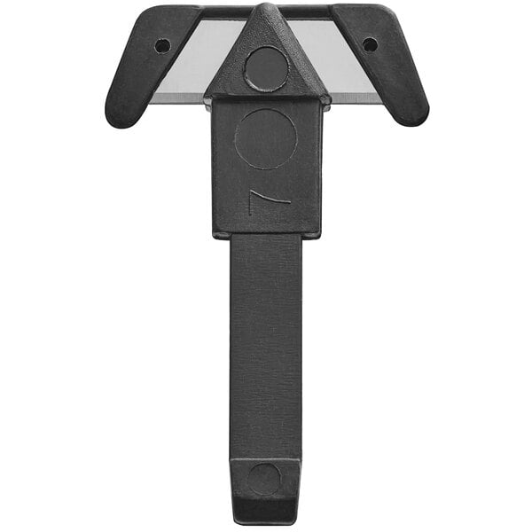 A black metal Klever X-Change narrow head blade with a black handle.