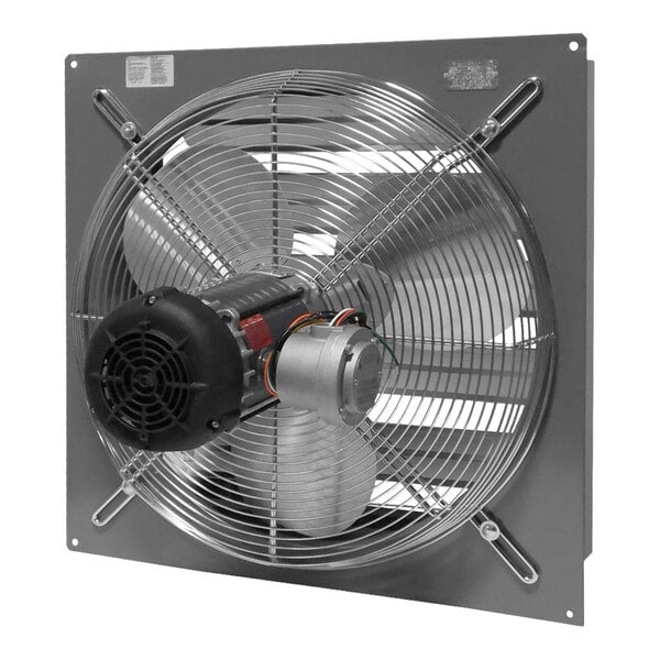 Canarm 24" 1-Speed Explosion Proof Standard Wall Exhaust Fan SD24-XPF - 5,500 CFM, 1 Phase, 1/3 hp