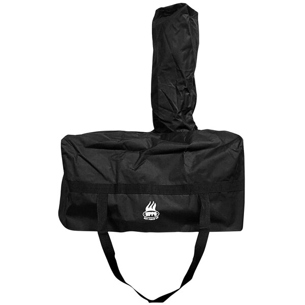 A black carrying bag with a handle for WPPO Lil Luigi and Le Peppe ovens.