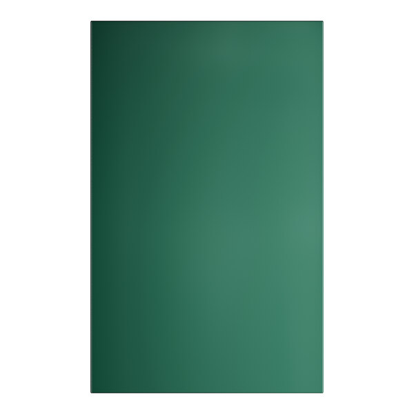 A green rectangular Lancaster Table & Seating outdoor table.