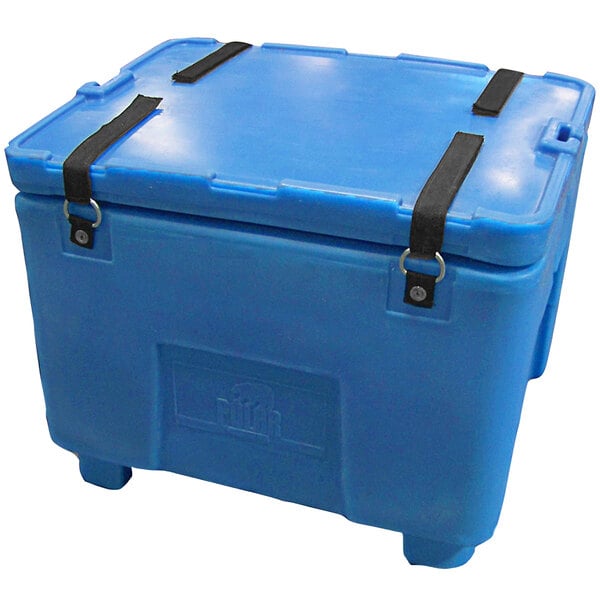 Polar Chest Dry Ice Storage Container with Lid and Casters PB11DXX - 43L x  27-1/2W x 39-1/2H