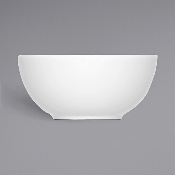 A Bauscher bright white porcelain bowl.