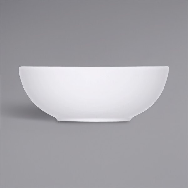 A Bauscher bright white porcelain bowl.