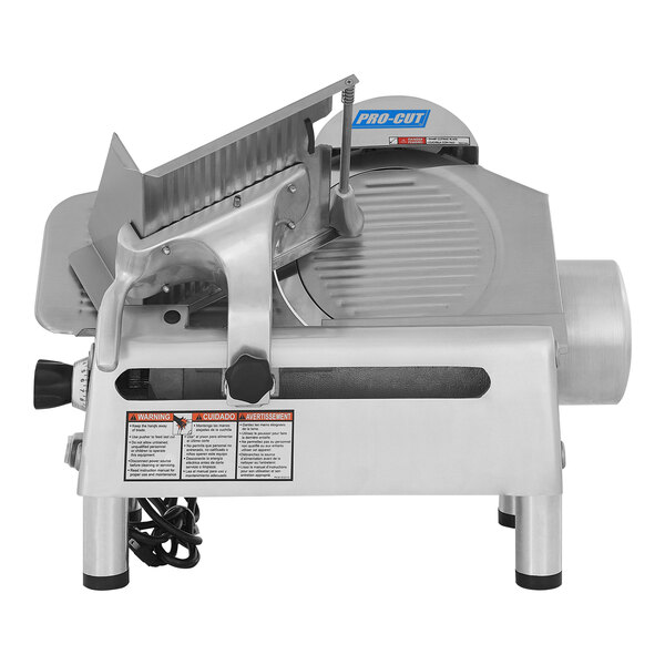 A ProCut meat slicer with a blade on top.