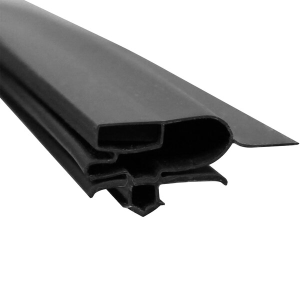 A black plastic Turbo Air M362300102 equivalent door gasket.