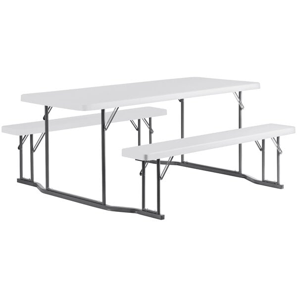 Lancaster table and discount benches