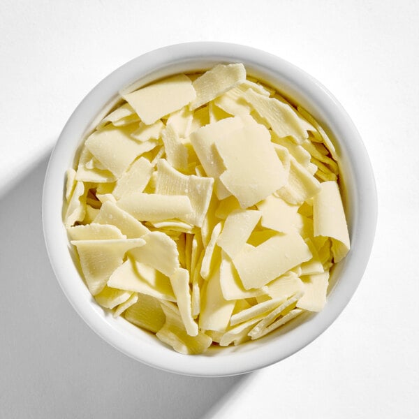 Callebaut Ivory Chocolate Curled Shavings 5 lb.