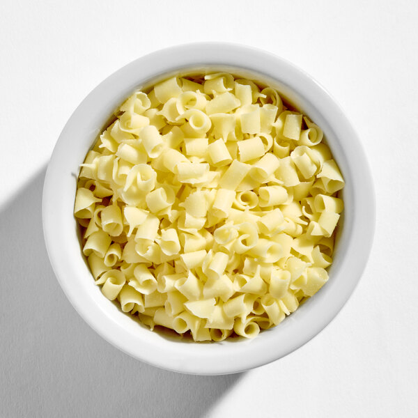 Callebaut Ivory Chocolate Blossom Curls 10 lb.