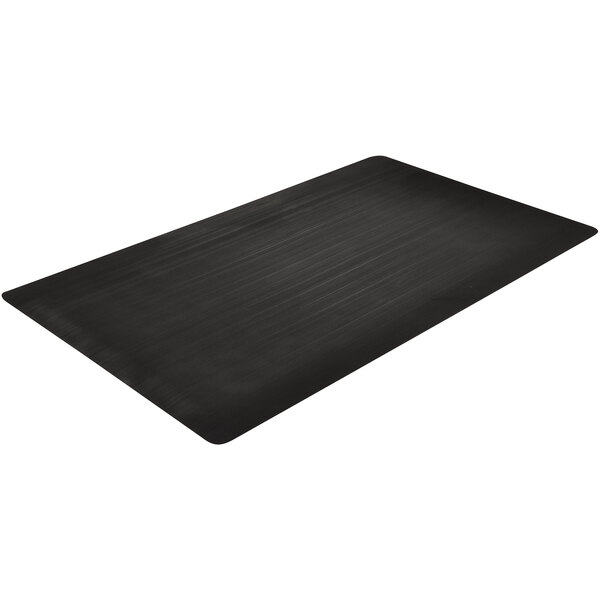 A black Notrax rubber anti-fatigue mat.