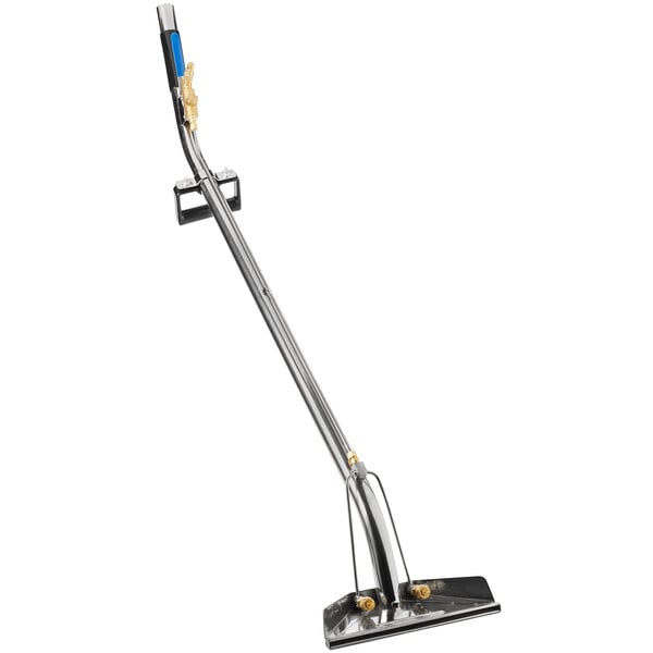 A stainless steel Namco truck mount wand with two jets and an S-bend handle.