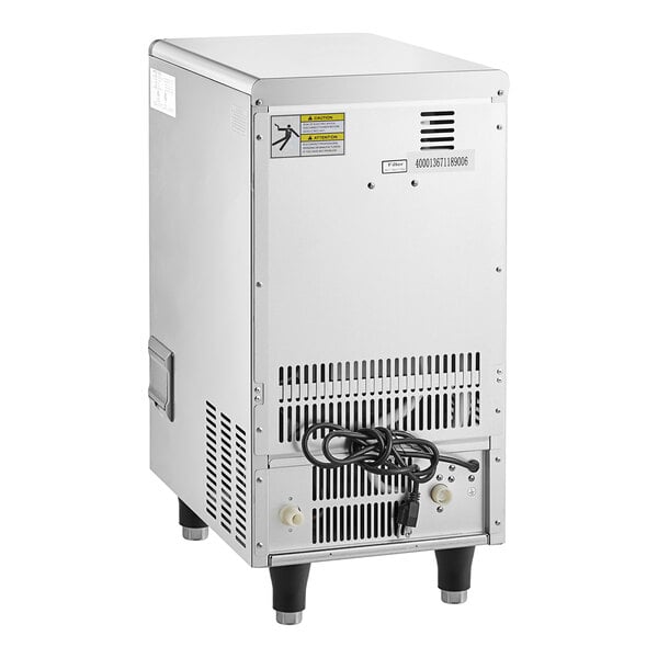 An Avantco undercounter ice machine with a power cord.