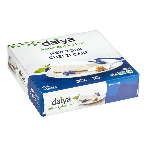 Daiya Plain New York-Style Vegan Cheesecake 14.1 oz. - 8/Case