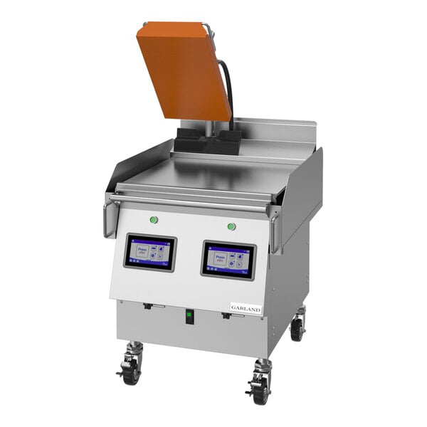 Garland Xpress XPG241L LP 24" Liquid Propane Clamshell Griddle with 1 Platen and easyTouch Controls - 40,000 BTU
