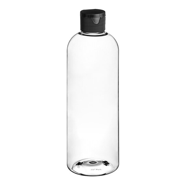 8 oz. Clear Plastic PET Bullet Bottles