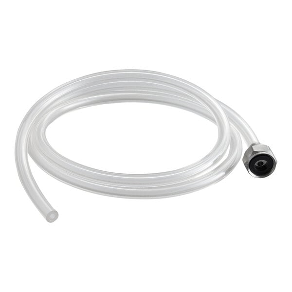 Micro Matic 547C60A 5' Clear Vinyl Beer Hose Assembly - 3/16" ID