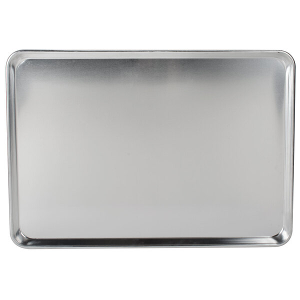 CP Full Size 18x26 Aluminum Sheet Pan - 18 Gauge with Wire Rim(12/Case)