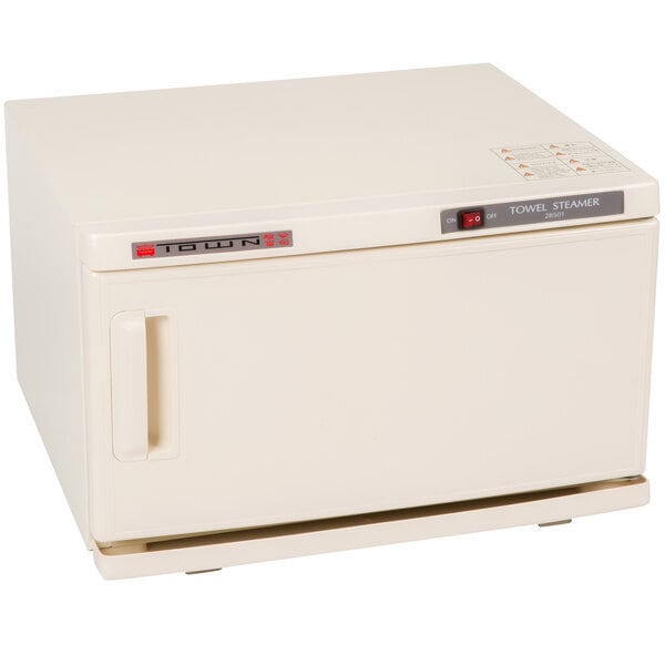 A white Town Oshibori towel steamer on a white background.