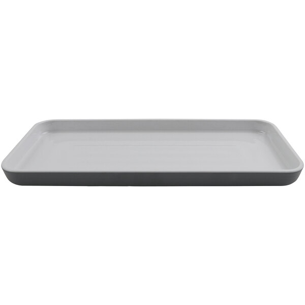 A white rectangular GET Roca melamine tray.