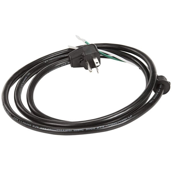 A Solwave power cord with a NEMA 5-20P plug and strain relief.