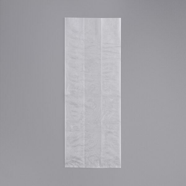 A white rectangular LK Packaging plastic food bag with a black border.