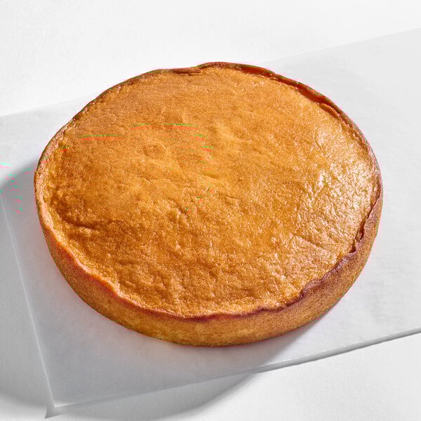 Rich's Allen Un-Iced Round White Layer Cake 8" - 24/Case