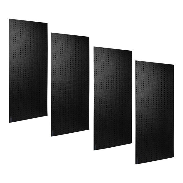 Three black Triton DuraBoard panels.