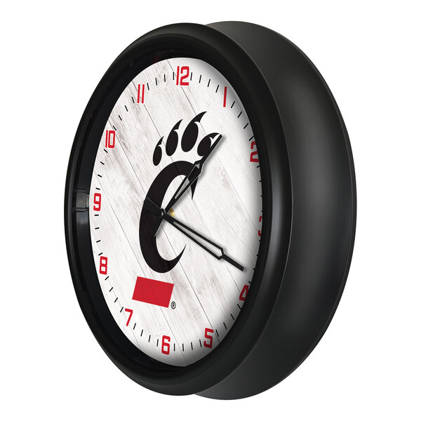 Holland Bar Stool 14" University of Cincinnati Indoor / Outdoor LED Wall Clock
