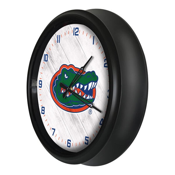 Holland Bar Stool 14" University of Florida Indoor / Outdoor LED Wall Clock