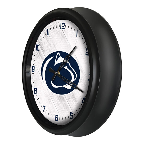 Holland Bar Stool 14" Pennsylvania State University Indoor / Outdoor LED Wall Clock