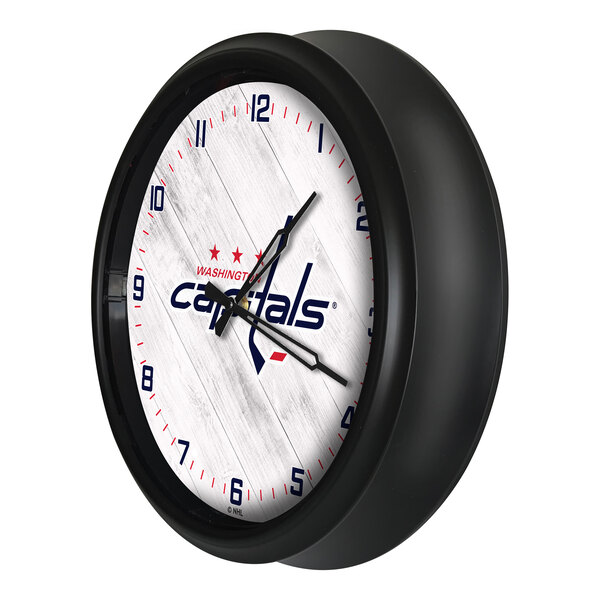 Holland Bar Stool 14" Washington Capitals Indoor / Outdoor LED Wall Clock