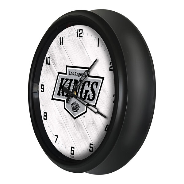 Holland Bar Stool 14" Los Angeles Kings Indoor / Outdoor LED Wall Clock