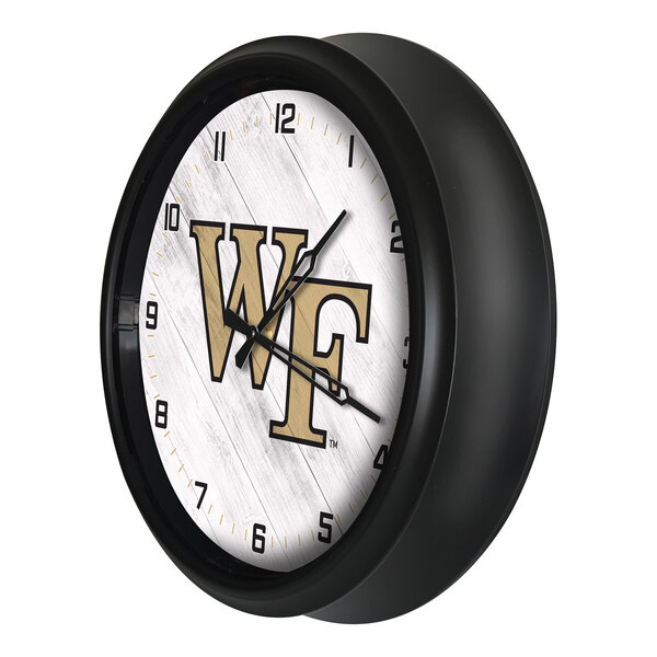 Holland Bar Stool 14" Wake Forest University Indoor / Outdoor LED Wall Clock