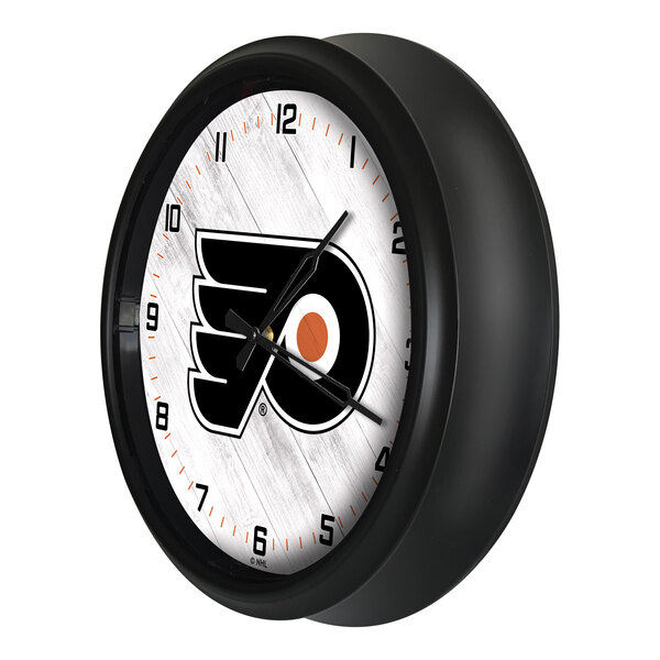 Holland Bar Stool 14" Philadelphia Flyers Indoor / Outdoor LED Wall Clock