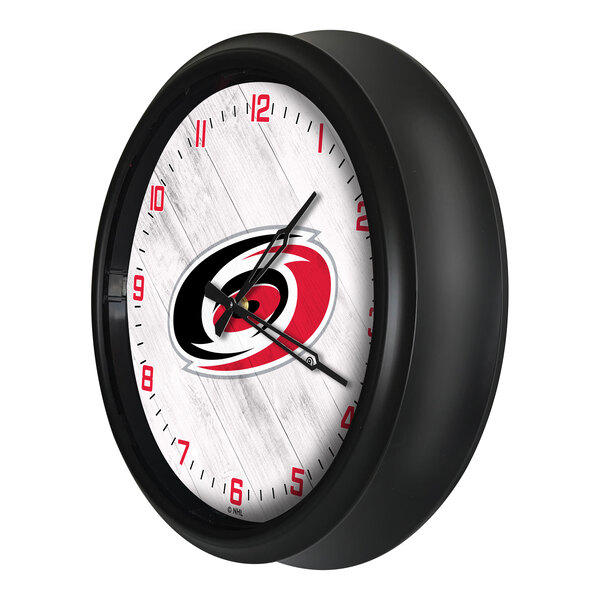 Holland Bar Stool 14" Carolina Hurricanes Indoor / Outdoor LED Wall Clock