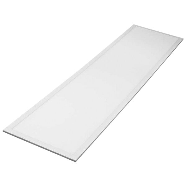 A rectangular white TCP backlit LED panel light.