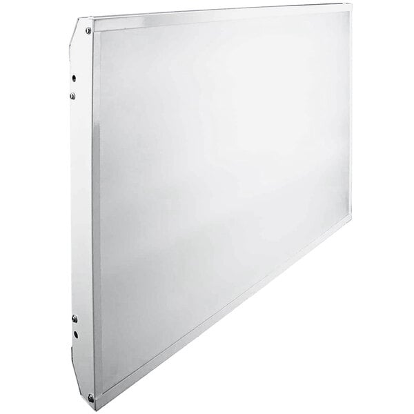 A white rectangular TCP linear LED high bay light fixture on a white background.