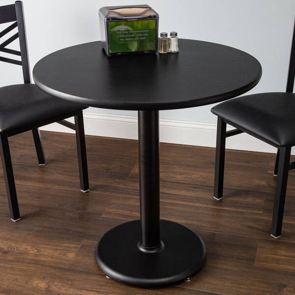 Lancaster Table Seating 30 Laminated Round Top Reversible Image Preview