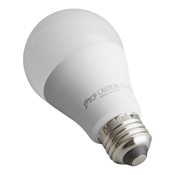An 11.5-watt dimmable LED light bulb with a standard A19 shape and 3000K color temperature.